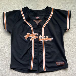 Harley Davidson Front Button Jersey